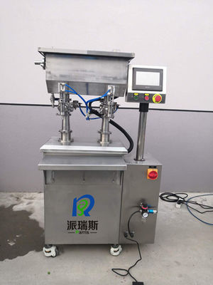 SS304 Detergent Automated Bottle Filling Machine Vertical Servo Motor