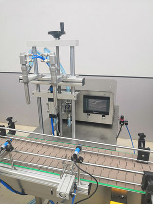50ml To 5000ml Automated Bottle Filling Machine Lotion Lube Shampoo Gel Alcohol Spray Dispenser